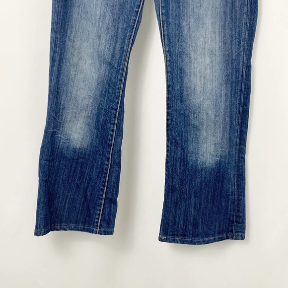 7 Lightly Distressed Bootcut Jeans 30 - Picture 3 of 13
